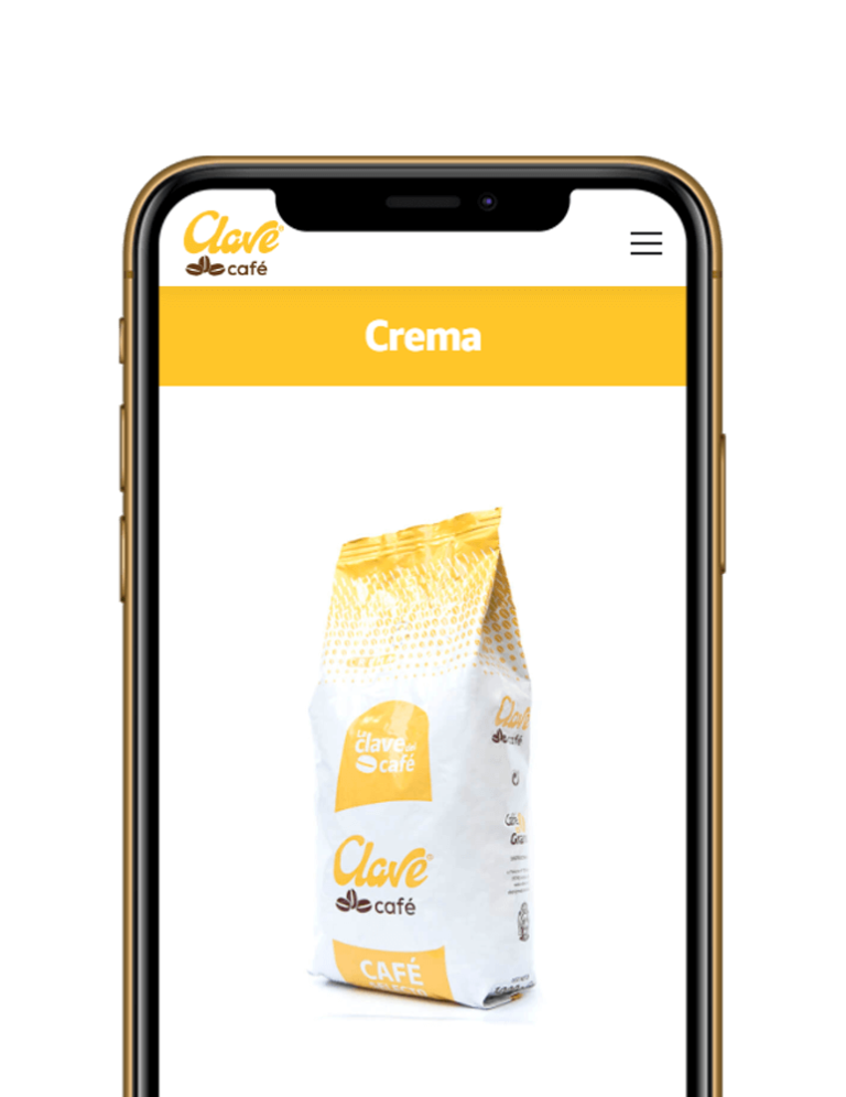 Diseño gráfico y web Café Clave